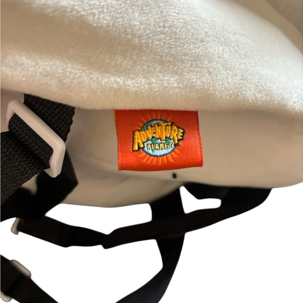 Kids Plush Black Stingray Backpack - Cute Marine Animal Bag - Picture 6 of 6